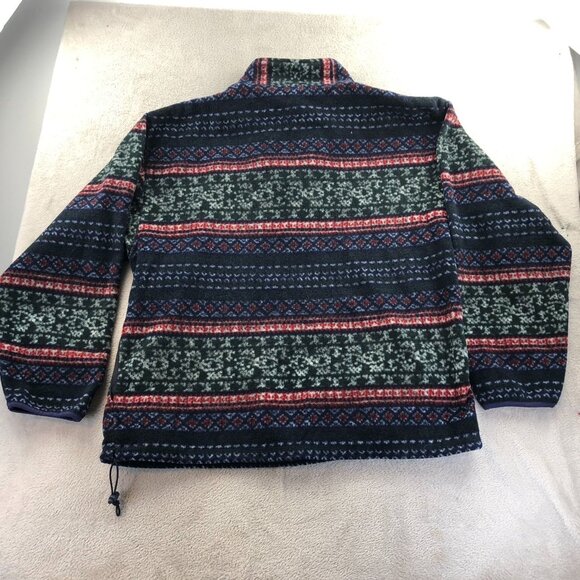 Van Heusen Mens Fleece Jacket Size XL Fleece Pullover Nordic Quarter Zip Cozy - Picture 11 of 11